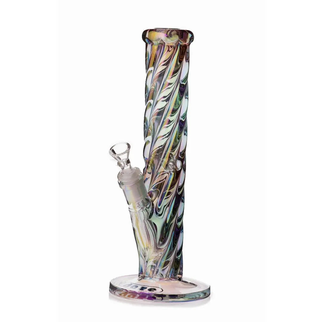 CaliConnected Iridescent Spiral Bong | caliconnected-iridescent-spiral-bong | Bongs | Daze Glass