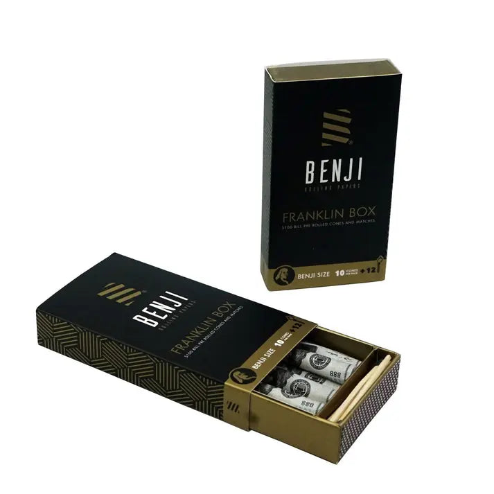 Benji Franklin Pre-Roll & Match Box | benji-franklin-pre-roll-match-box | Accessories | Benji