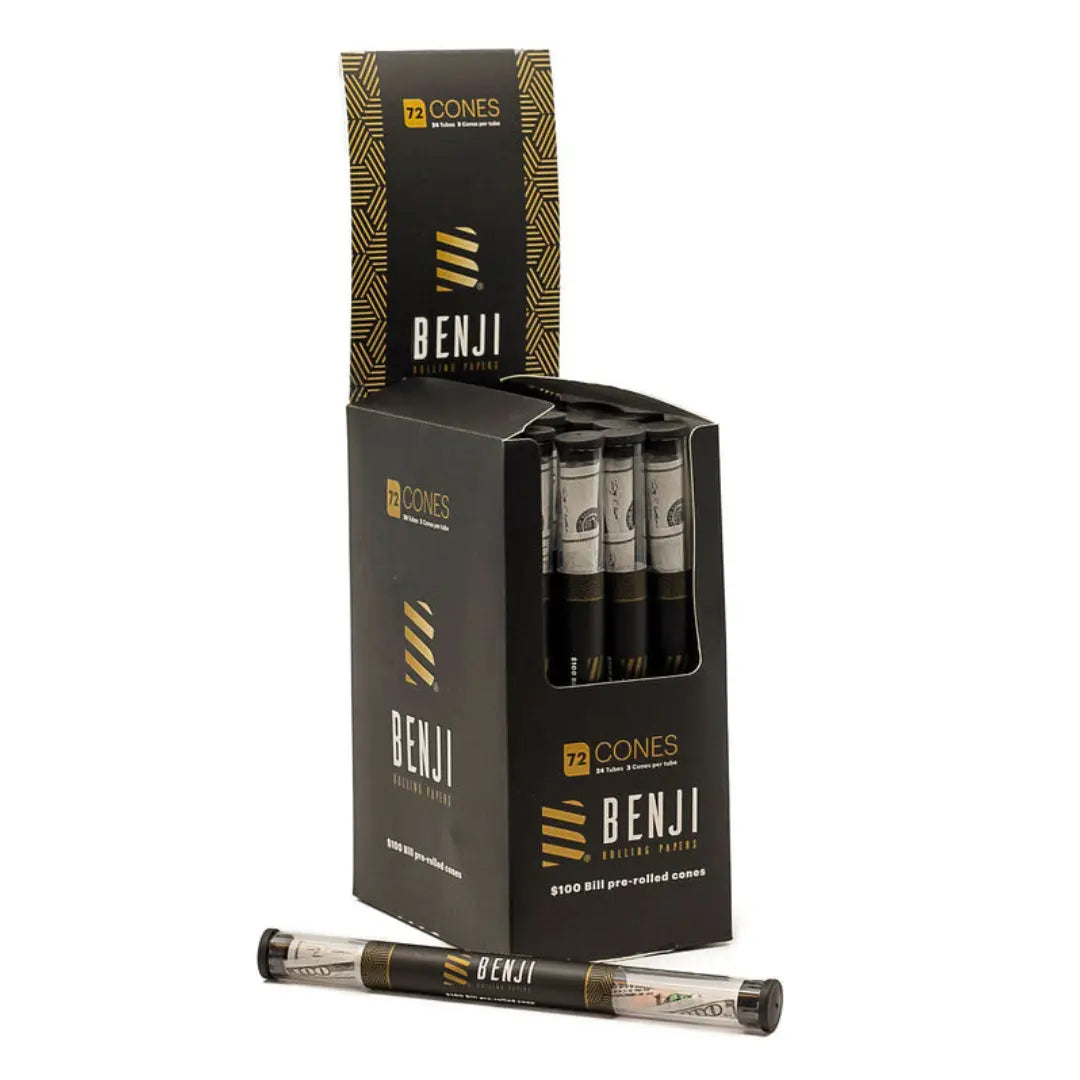 Benji $100 Dollar Bill Pre-Rolled Cones | benji-100-dollar-bill-pre-rolled-cones | Accessories | Benji