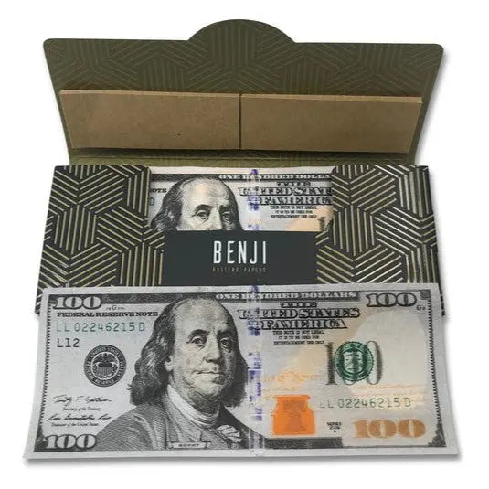 Benji $100 Dollar Bill Rolling Papers | benji-100-dollar-bill-rolling-papers | Accessories | Benji