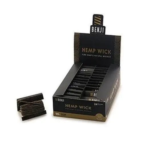 Benji All-Natural Hemp Wick - 10 ft Bundle | benji-all-natural-hemp-wick-10-ft-bundle | Accessories | Benji